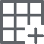 Container Add Cells Icon