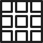 Container Grid Spacing Icon