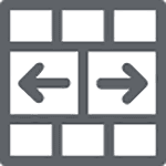 Container Split Cell Icon