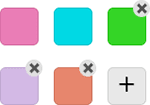 Multiple Custom Colors Icon