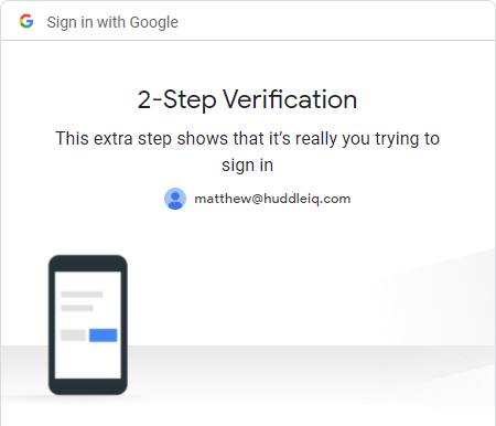 Google Two Factor