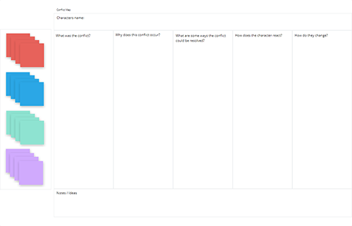 Character Conflict Map