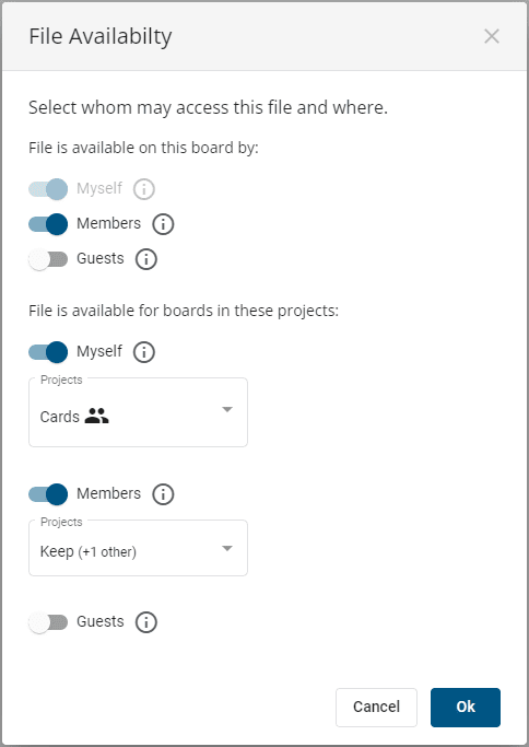 Library File Availability