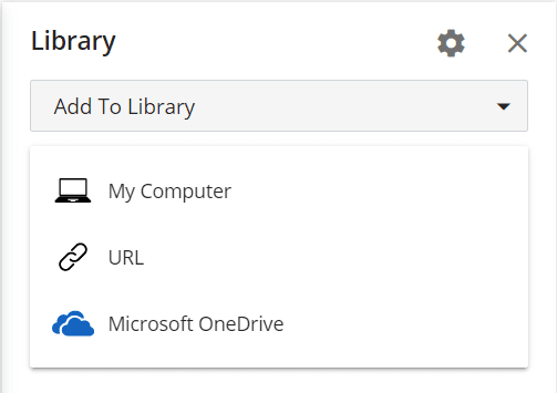 library microsoft onedrive list entry