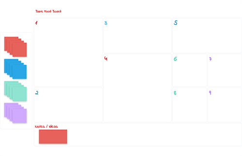 Blank Mood Board blank Preview