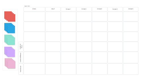 Desicion Matrix Preview
